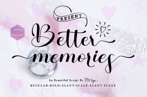 Better Memories Font: A Timeless Choice for Handwritten Elegance