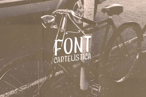 Cartelística: A Vintage-Style Handwritten Font for Creative Design