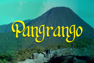 Pangrango: A Handwritten Font with a Mountain Spirit