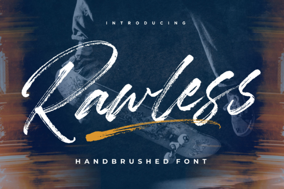 Rawless: A Handwritten Font for Creative Expression