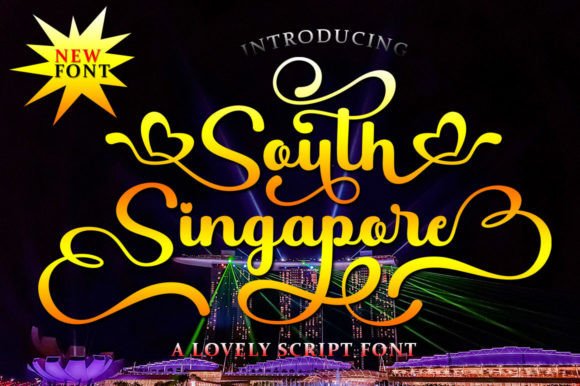 South Singapore: A Delicate Font for Creative Expression