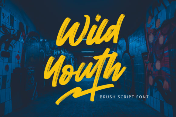 Wild Youth: A Handwritten Font That Captures Timeless Elegance